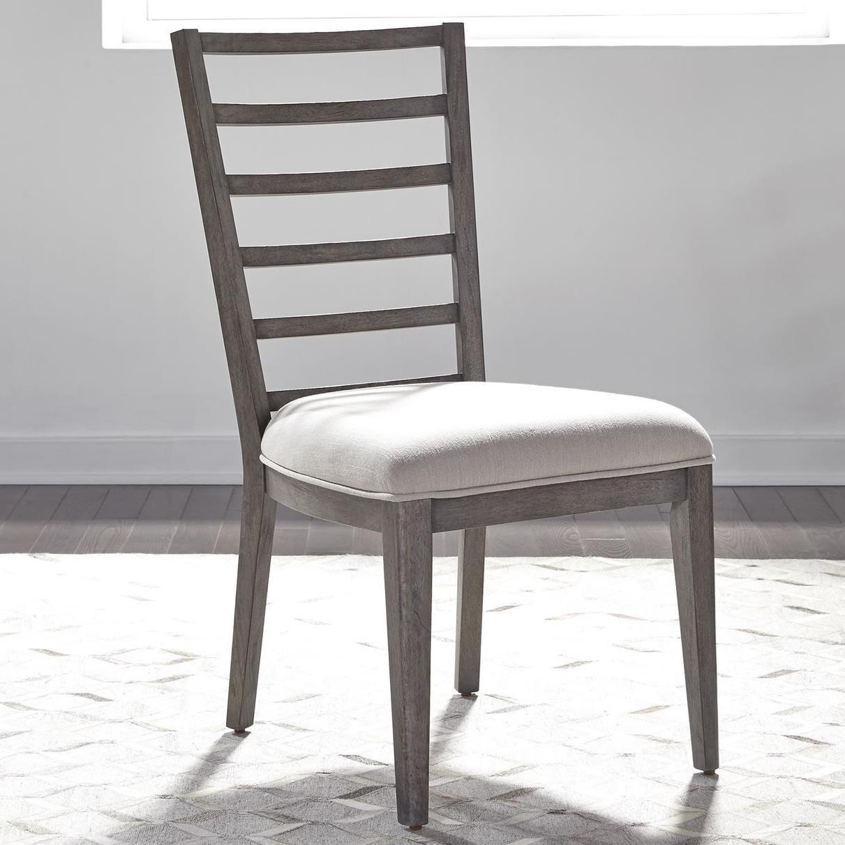 Farmhouse ladder best sale back chairs